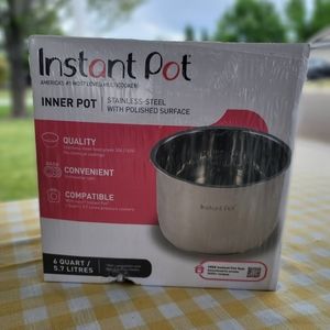 Genuine Stainless Steel Inner Cooking Pot - 6 Quart